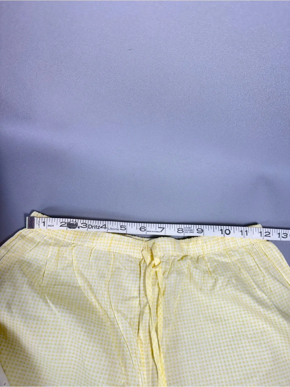 Aria Vintage Pale Yellow Ruffle Cami and Shorts Sleep Set